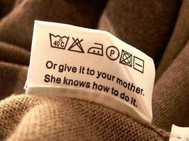 Humorous Laundry Tags