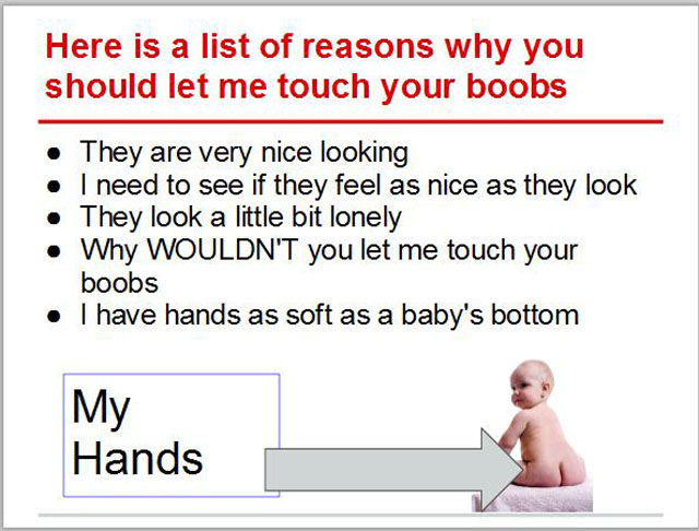 Here’s Why I Should Be Allowed to Touch Your Boobs
