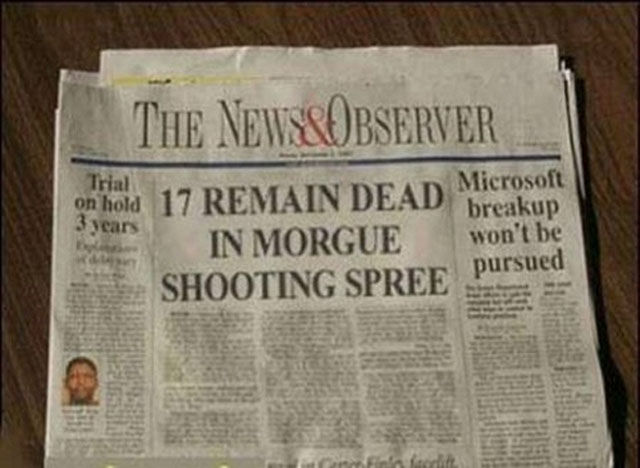 Wacky Newspaper Headlines