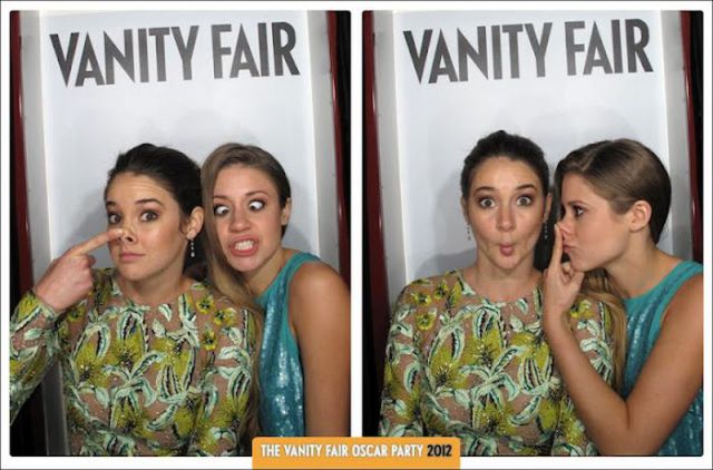 Celebs at Vanity Fair Oscar Party 2012