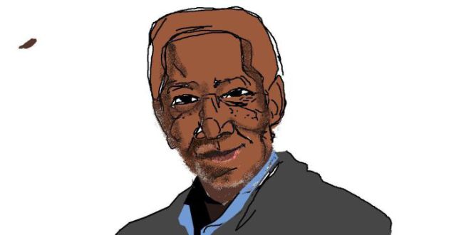 Morgan Freeman’s MS Paint Portrait
