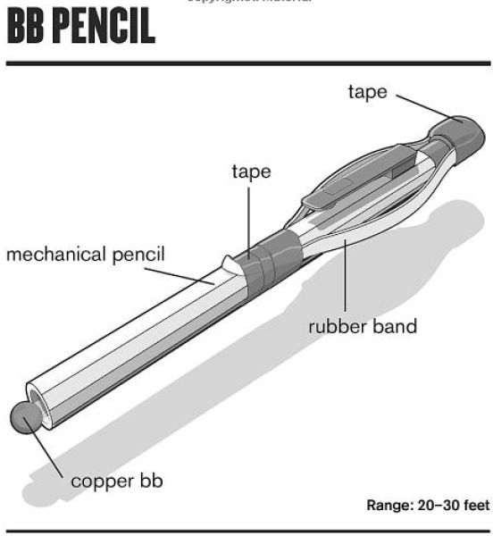 How to Make a BB Pencil Gun