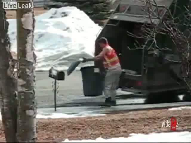 Garbageman Goes Nuts 