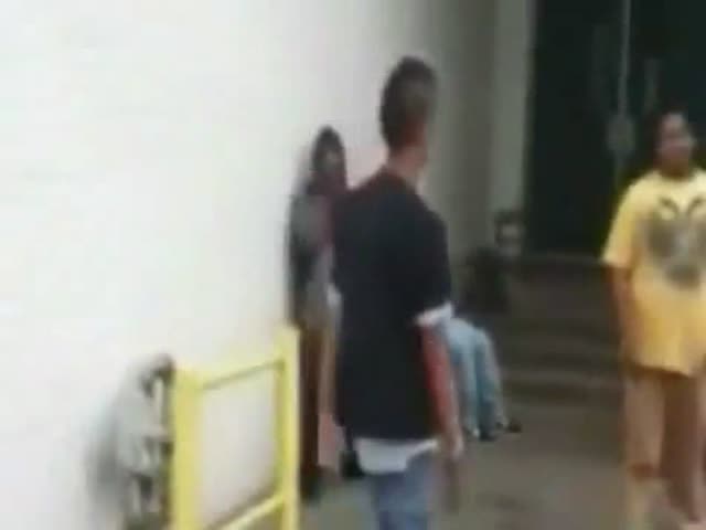 Kid Stands Up to Mohawk Bully 
