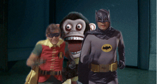 Hilarious Running Batman Gifs (48 gifs) 