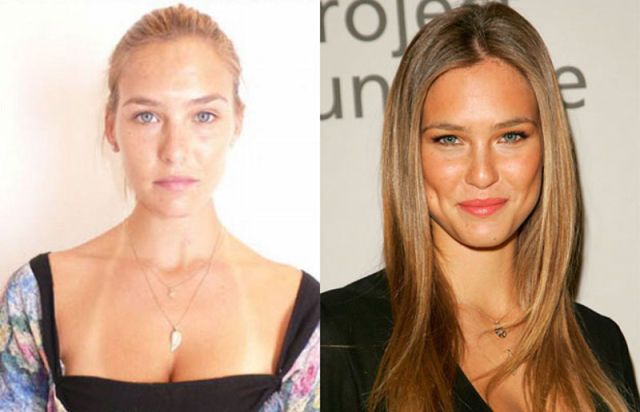 Do Supermodels Look Average Without Makeup?
