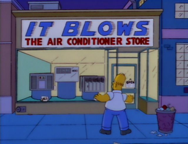 Witty Signboards from The Simpsons