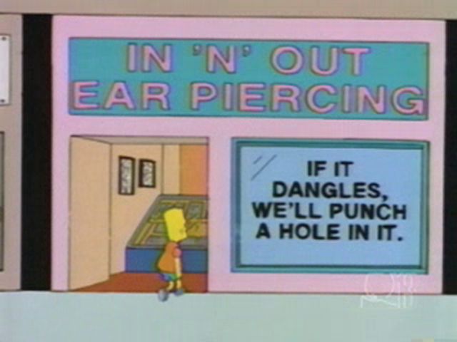 Witty Signboards from The Simpsons