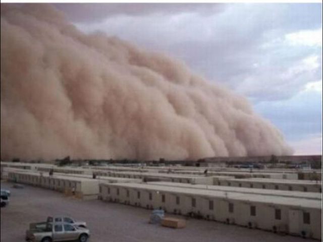 Sandstorm in Kuwait