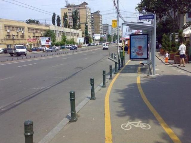 Wacky Bike Lanes in Bulgaria