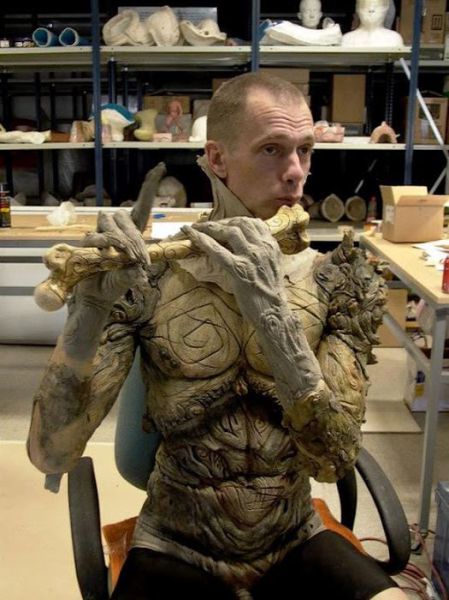 Pan’s Labyrinth Faun Brought to Life at the Movie Studio
