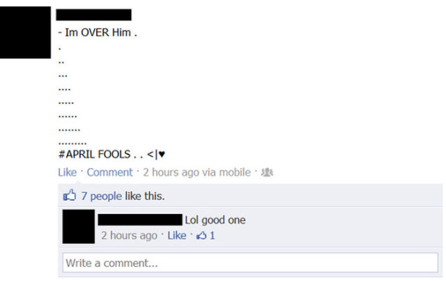 The Crappiest April’s Fool Day Jokes from Facebook