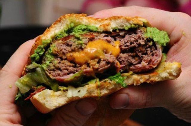A Cheeseburger Patty to Give You Meat Overdose