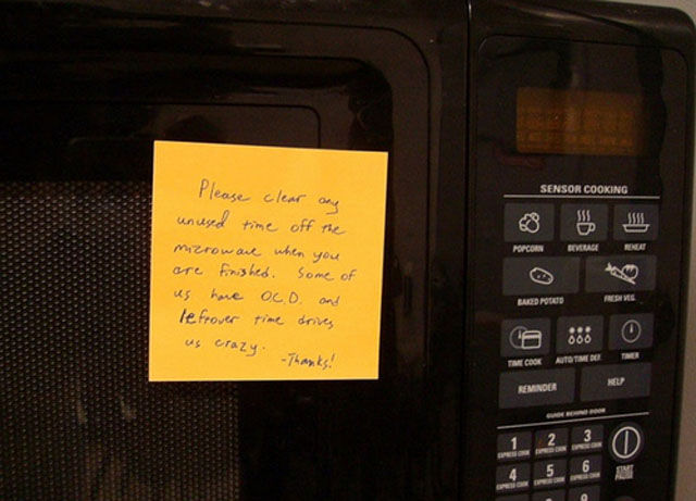 Passive Aggressive Notes to Reproach Your Roommate