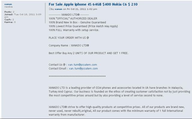 For sale Apple iPad 2 Wi-Fi