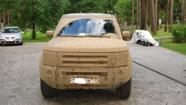 Really Dirty Cars from Russia