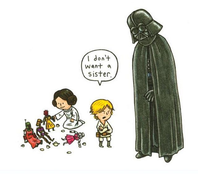 What if Darth Vader Was a Good Daddy