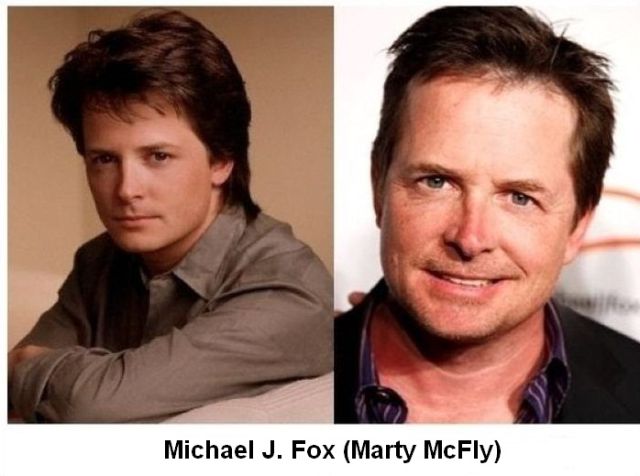 Back to the Future Actors Then and Now