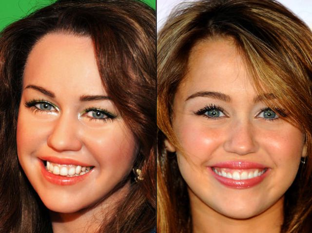 Celebrities Next to Their Wax Look-Alikes