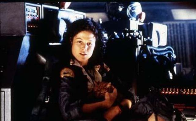 Pictures from Behind the Scenes of the “Alien” Movie