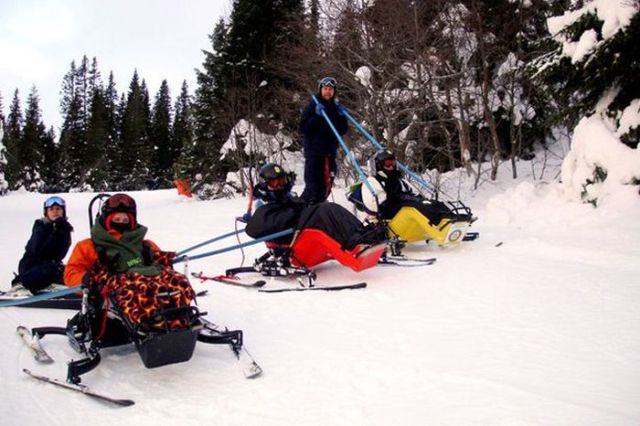 Disabled Guy Takes Up Extreme Sports