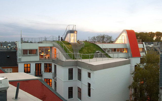 Mesmerizing Rooftop Playground in Denmark