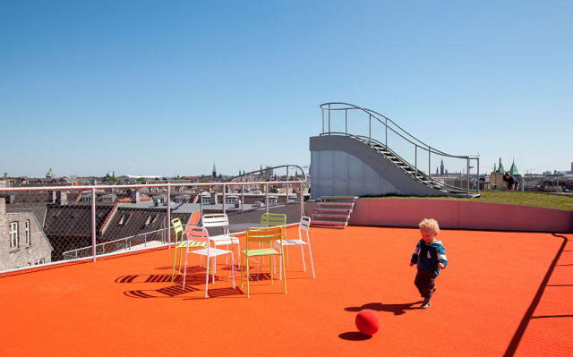 Mesmerizing Rooftop Playground in Denmark