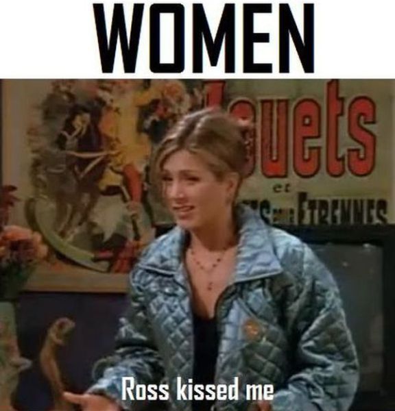 Men’s Reaction vs. Women’s Reaction to a Kiss
