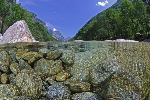 Incredibly Clear Waters of the Verzasca River