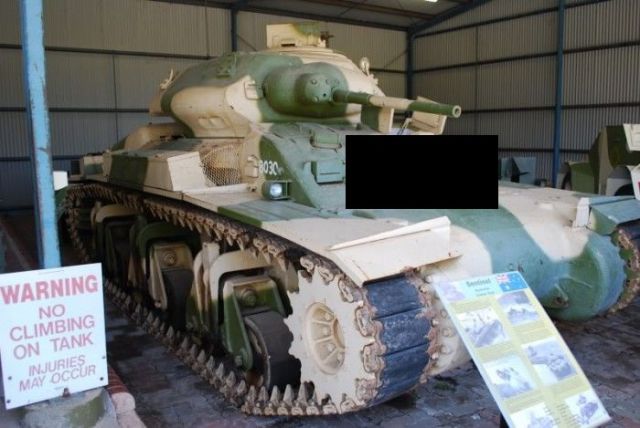 Naughty Australian Tank