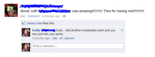 Hilarious Comebacks to Dimwitted Facebook Statuses