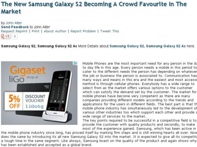 The New Samsung Galaxy S2 Becoming A Crowd Favourite In The Market