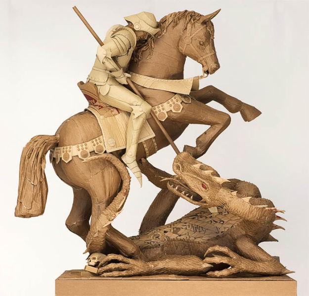 Astonishing Cardboard Sculptures