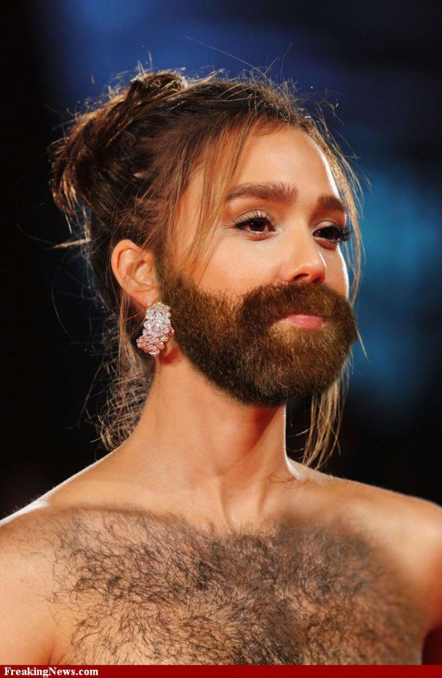 Famous Women Sprout Beards. Part 2