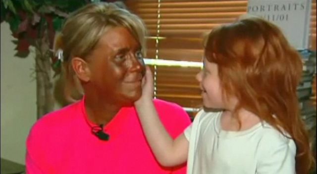 Suntan-Loving Mother Goes the Limit