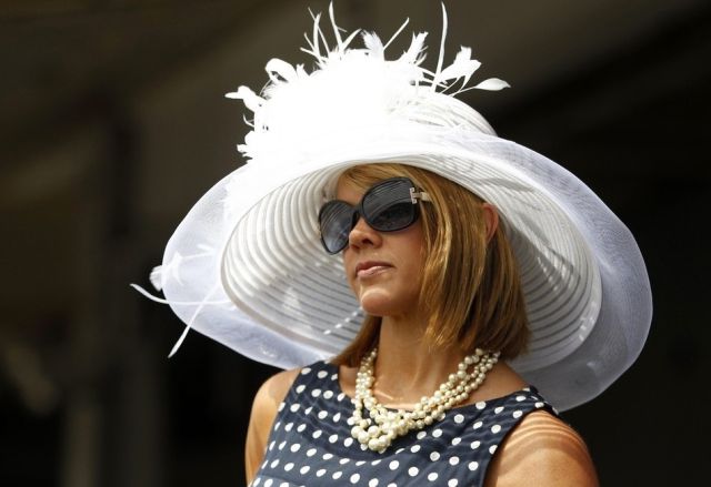 Crazy Hats at the Kentucky Derby