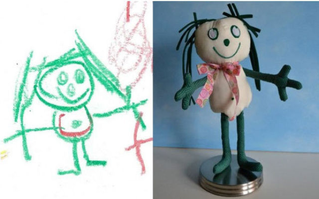 Kids Drawings Turned Into Real Life Toys