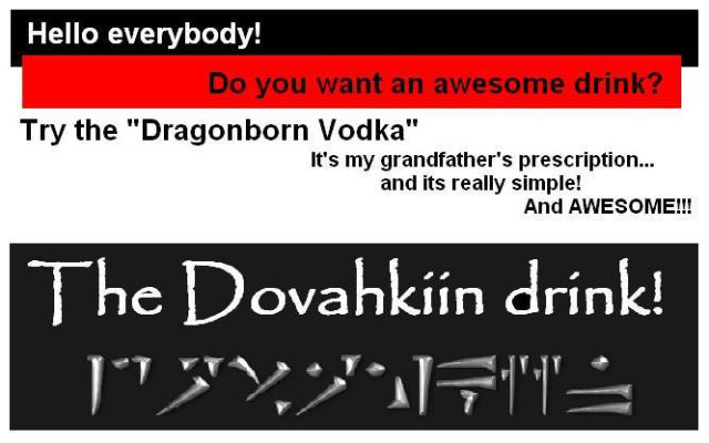 The Wicked Dragonborn Vodka Recipe