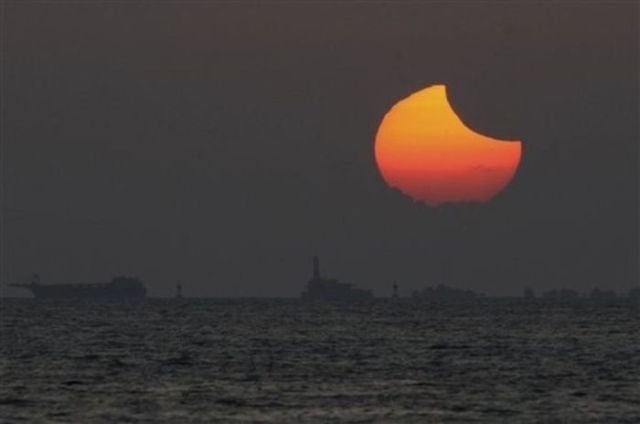 Beautiful Annular Solar Eclipse Photos