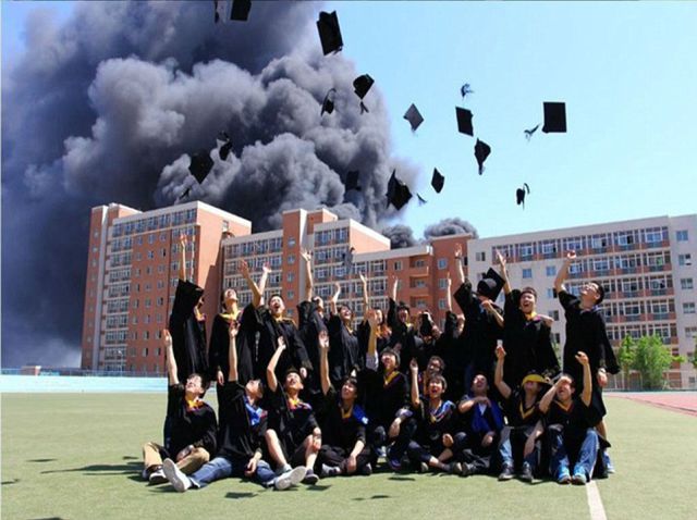 The School Is Gone for These Graduates… Literally