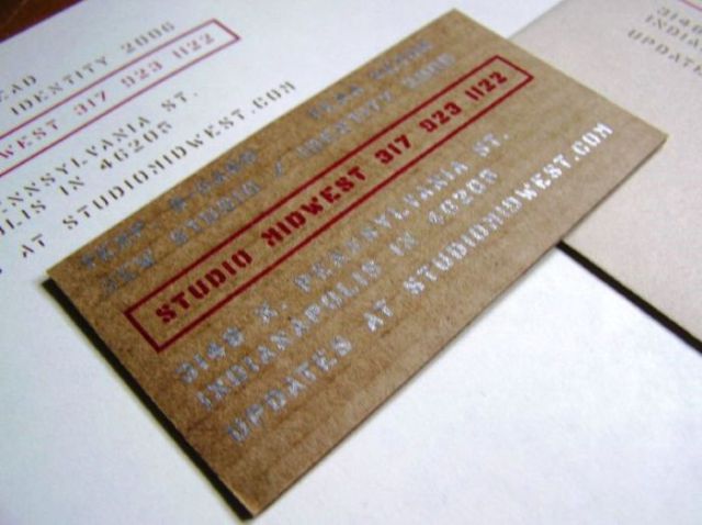 Not Your Typical Business Cards. Part 2
