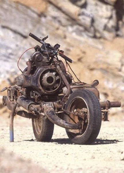 The Man Who Built a Motorcycle from a Car