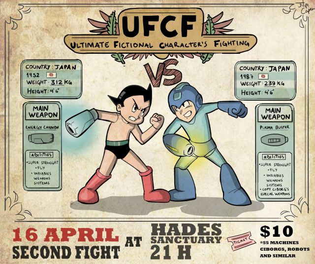 Ultimate Fictional Characters Fighting