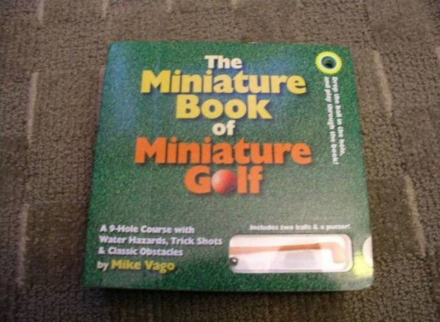 Play a Really Miniature Golf Game