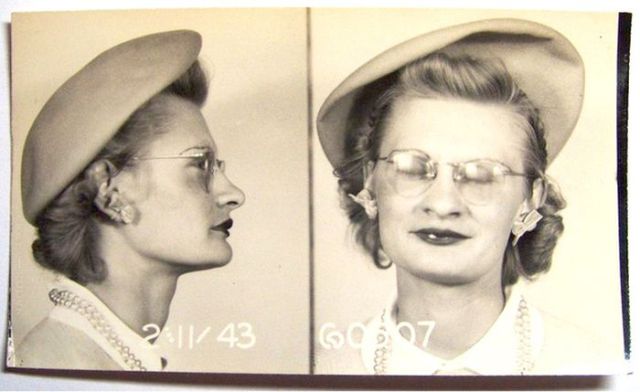 Vintage Mugshots of Female Criminals