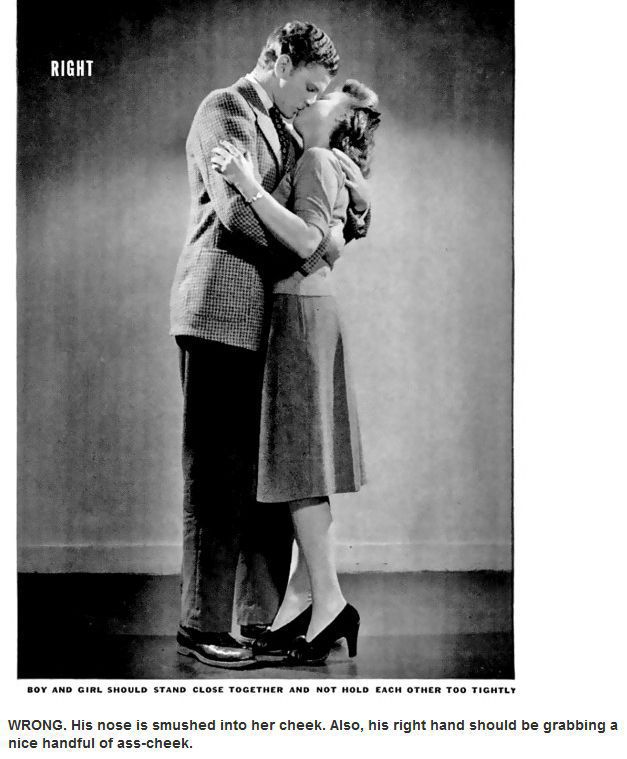 Vintage Kissing How-to