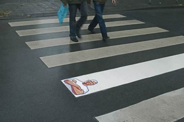 Floor Ads You Can’t Just Walk Over