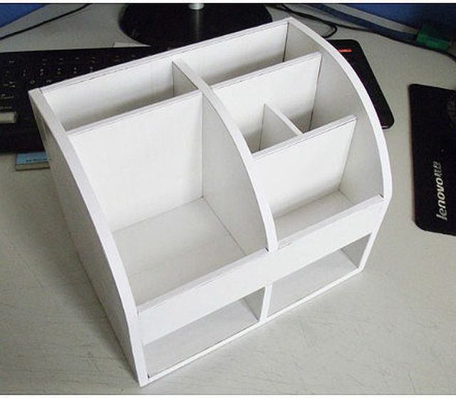 Hand-Made Cardboard Stationery Box