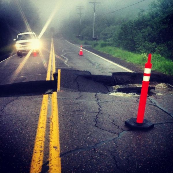 Heavy Rains Cause Flooding in Minnesota