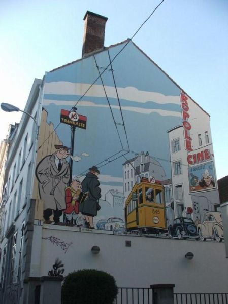 Unique Belgian Street Art